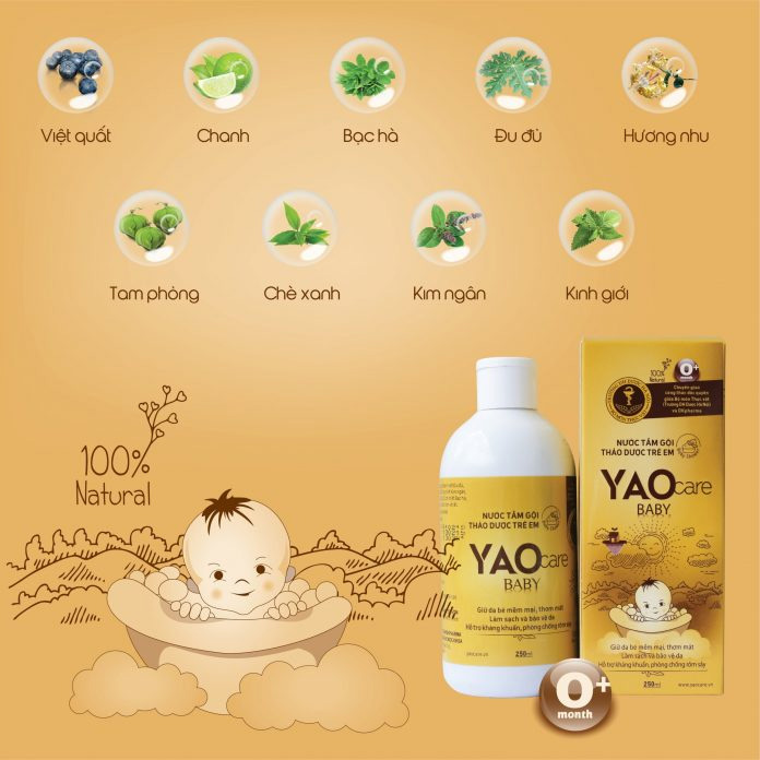 sữa tắm Yaocare Baby sữa tắm Yaocare Baby