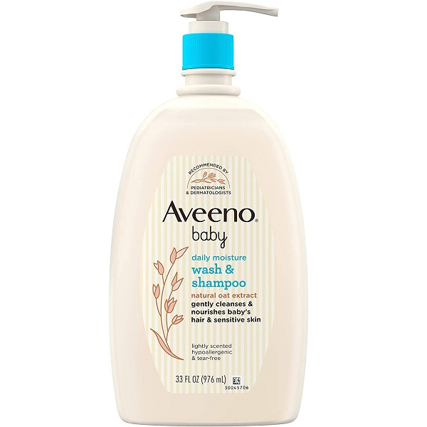 Sữa tắm gội cho bé thơm lâu Aveeno