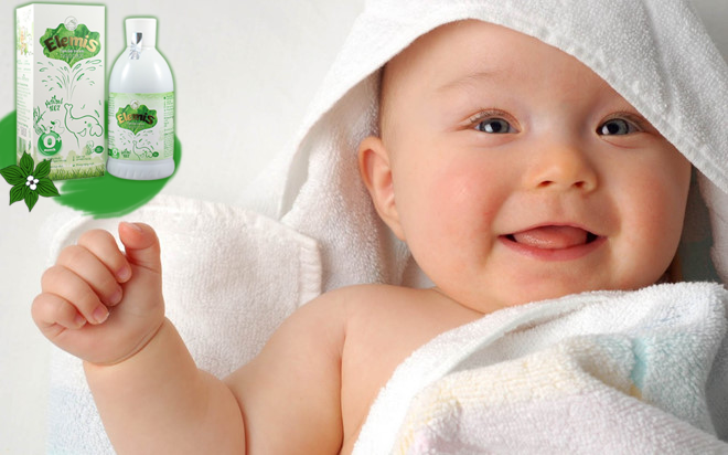 nước tắm an toàn cho trẻ